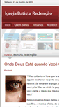 Mobile Screenshot of igrejaredencao.org.br