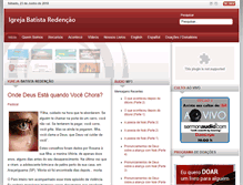 Tablet Screenshot of igrejaredencao.org.br